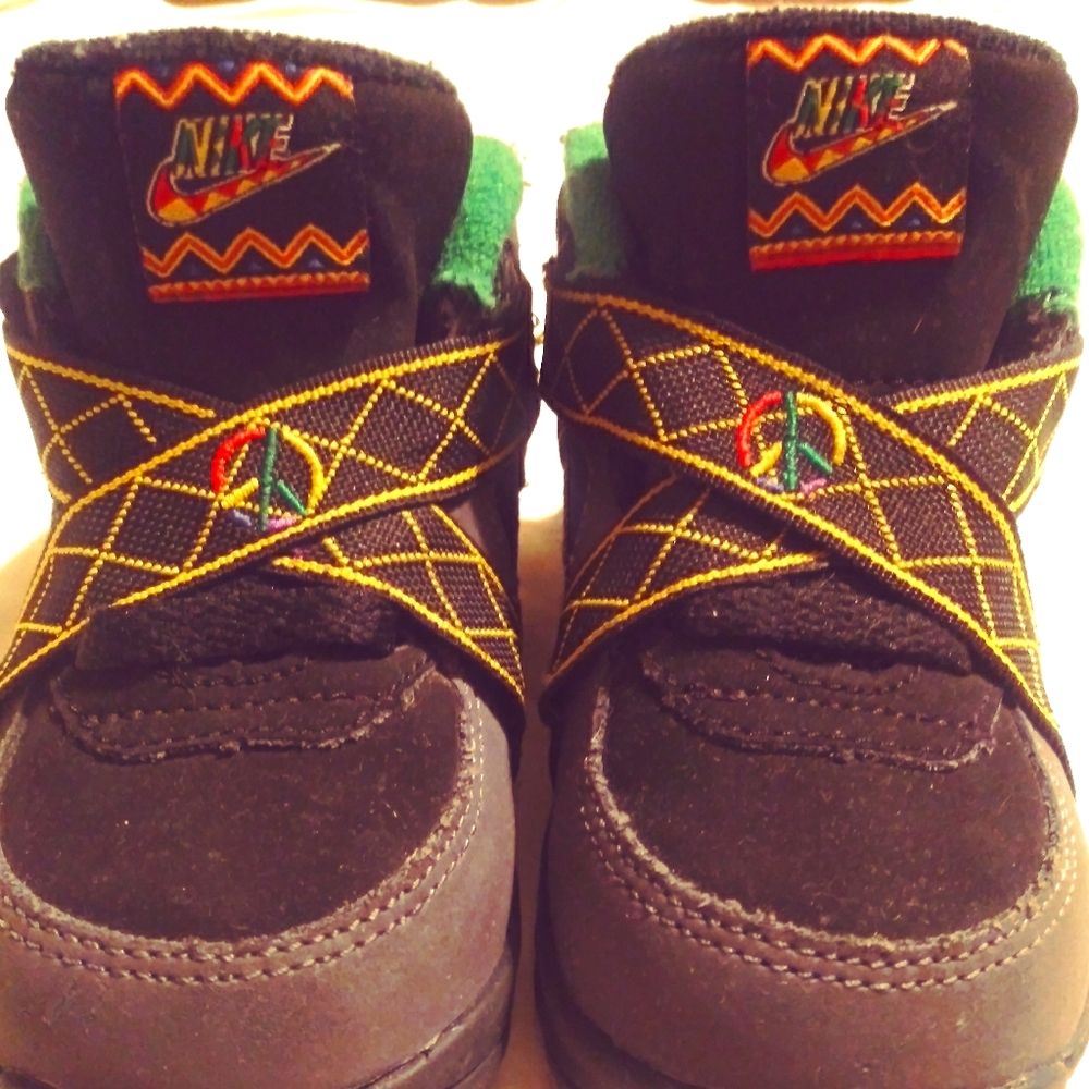 Nike Raid Toddler 7c Blk/Dk Green/Pine Green
